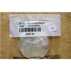 American Eagle Silver Dollar 2006 Unc