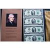 Image 1 : Uncut Jefferson $2 Bills 2003 Series
