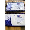 Image 1 : Mint SILVER Proof Set 2001 State Quarters