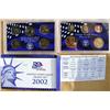 Image 1 : US Mint Proof Set 2002