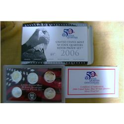 2006 US Mint SILVER Proof 50 State Quarter Set