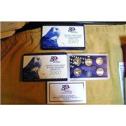 (2) 2007 US Mint 50 State Quarters Proof Sets