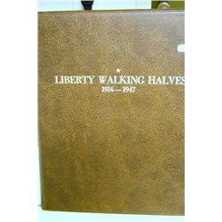 Liberty Walking Halves Album - 23 Coins - See Desc