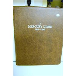 Mercury Dimes Album - 21 Coins