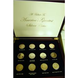 Silver Reproduction of America's Silver Coins
