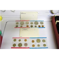 1972 & 1973 Mint Uncirculated Coin Sets