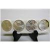 (4) Silver Eagles - 1994, 95, 96 & 97