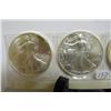 Image 2 : (4) Silver Eagles - 1998, 99, 2000 & 2001