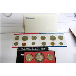 1979 US Proof Set & 1979 Unc Set