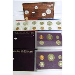 (2) 1985 US Proof Sets & 1985 Unc Set  D&P