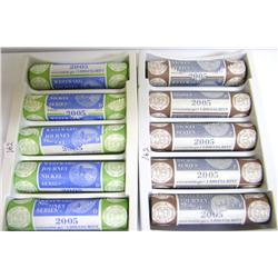 2005 Westward Journey Nickel Series - 5 P & 5 D