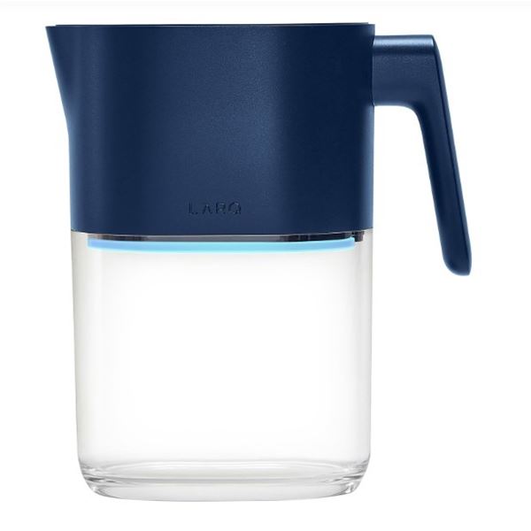 LARQ PUREVIS 1.9L SELF CLEANING UV WATER FILTER PITCHER, RETAIL $174
