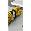 Image 2 : APPROX 100 FOOT HEAVY DUTY  LIGHTED YELLOW EXTENSION CORD. 16AWG/3C