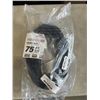 Image 1 : HEAVY DUTY 75FT BLACK EXTENSION CORD. 14AWG/3C