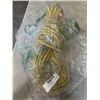 Image 2 : APPROX 100 FOOT YELLOW HEAVY DUTY EXTENSION CORD. 16AWG/3C