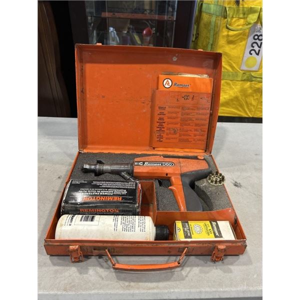 RAMSET D60 IN CASE