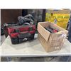 Image 1 : CASE OF NEW MITRE SAW BOXES WITH SAW