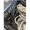 Image 4 : CRATE OF ROPE AND CORD