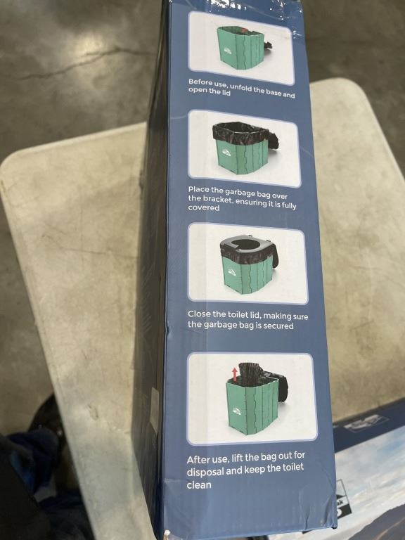 2 KEYSTONE PEAK PORTABLE TOILETS