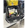 Image 1 : TOTE OF ASSORTED SHOP FLUIDS, SILICONE, SPRAY PAINT ETC