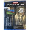 Image 3 : ULINE BLUE WOVEN POLY TARP. 20' X 40'