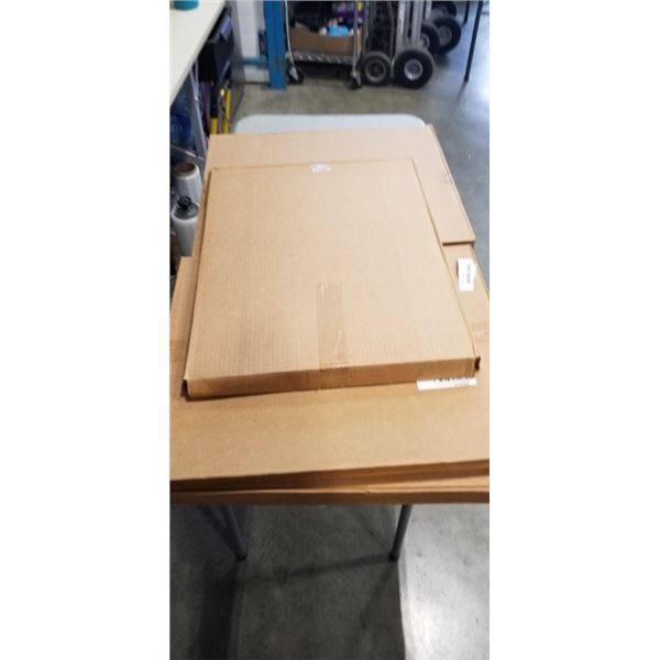 5 BOXES OF DESK PADS. 6 PADS PER BOX