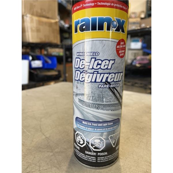 19 CAN RAINX DE-ICER IN PLASTIC TRAY