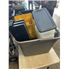Image 5 : ASSORTED PARTS BINS AND STORAGE BINS, TOTES