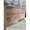 Image 2 : CASE OF POTATO CHIP TRAYS. 1000 TRAYS