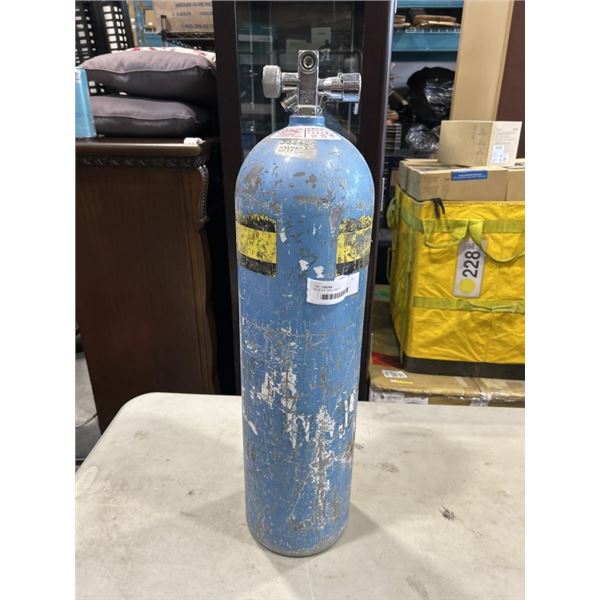 BLUE AIR TANK, EMPTY