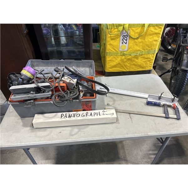 TOOL BOX WITH ASSORTED CONTENTS