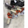 Image 2 : CRATE OF TAPE GUNS, ELECTRICAL JUNCTION BOXES AND DURACELL PROCELL FLASHLIGHT