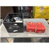 Image 1 : CRATE OF RESPIRATORS, HARD HAT, AND EAR PROTECTION