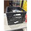 Image 3 : CRATE OF RESPIRATORS, HARD HAT, AND EAR PROTECTION