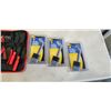 Image 3 : 3 NEW POWER FIST CLASS V 5/8 INCH LOCKING HITCH PIN AND JUNING PRY SET IN SOFT CASE