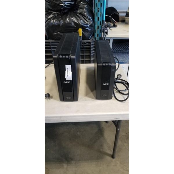 2 APC BACK-UPS. WORKING