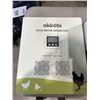 Image 4 : 2 OKKOBI OBI 12 EGG INCUBATORS MODEL, AND OKKOBI SOLAR FAN FOR CHICKEN COOP