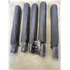 Image 3 : 5 NEW GRAY 42" ARC UMBRELLAS