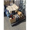 Image 1 : PALLET OF ASSORTED ELECTRICAL COMPONENTS AND WIRING, ETC