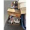 Image 4 : PALLET OF ASSORTED ELECTRICAL COMPONENTS AND WIRING, ETC