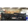 Image 1 : ULINE FOLDING PLASTIC PALLET CRATE, 1500LB CAPACITY, MODEL H-7831BL, 48X45 X34 IN GOOD CONDITION