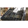 Image 2 : ULINE FOLDING PLASTIC PALLET CRATE, 1500LB CAPACITY, MODEL H-7831BL, 48X45 X34 IN GOOD CONDITION