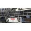 Image 2 : ULINE FOLDING PLASTIC PALLET CRATE, 1500LB CAPACITY, MODEL H-4053BL, 48X45 X42 IN GOOD CONDITION