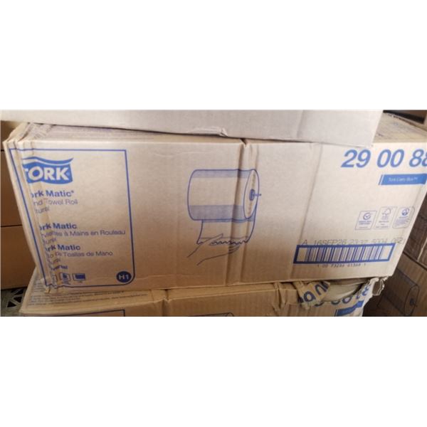 NEW CASE OF TORK HAND TOWEL ROLLS