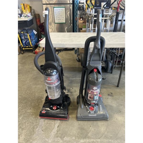 BISSEL AND DIRT DEVIL UPRIGHT VACUUMS