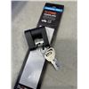 Image 3 : 2 BLUE PARTS BINS WITH NEW CURT COUPLER LOCKS AND ZAP STRAPS