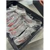 Image 6 : 2 BLACK ULINE PARTS BINS WITH ULINE NEW SAFETY GLASSES AND RUBBER GLOVES