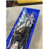 Image 3 : 2 BLUE ULINE PARTS BINS WITH ASSORTED 12V CIGARETTE LIGTHER CHARGERS AND SPLITTERS ETC