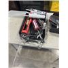 Image 4 : 2 TRAYS OF AUTOMOTIVE SANDING PAPER AND CAULKING GUNS INCLUDING 3M 08571 DUAL GUN