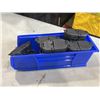 Image 2 : BLUE ULINE PARTS BIN WITH NEW 7 PIN TRAILER CONNECTORS FOR TRUCKS